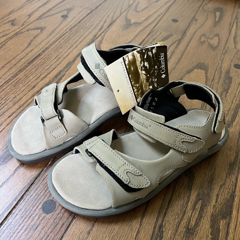 Columbia Tan Elkridge Sandals with Adjustable Straps